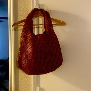 Large Hobo - Genuine Leather woven Made in India